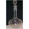 Image 1 : Fostoria Fern Cut Crystal Decanter #2154215