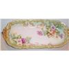 Image 1 : Hand Painted Floral Celery Tray #2154255