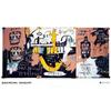 Image 1 : JEAN-MICHEL BASQUIAT LARGE RARE PROVACTIVE ART#2154485