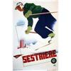 Image 1 : Sestriere poster by Boccasille, Later printing #2154793