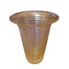 Image 1 : Murano Ribbed Glass Vase #2165753