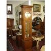 Image 1 : ENGLISH OAK ART DECO GRANDFATHER CLOCK #2166034