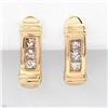 Image 1 : Superb Earrings With Genuine Clean Diamonds #2166198