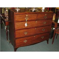 MAHOGANY GEORGE 111 CHEST OF DRAWERS #2166224