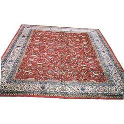 Persian Sarouk Rug---13"-5"x10'-7" #2166263