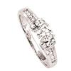 Image 1 : 1.24 carat diamond ring white gold jewelry #2166287