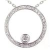 Image 1 : 1.35 carats Bezel Set Diamond Pendant with #2166293