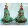 Image 1 : PAIR COALBROOKDALE SNOWBALL PASTILLE BURNERS #2166574