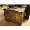 Image 1 : ENGLISH EMBOSSED VICTORIAN STYLE BOX CHEST #2175419