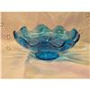 Image 1 : Viking Blue Glass Compote or Tidbit  #2175453