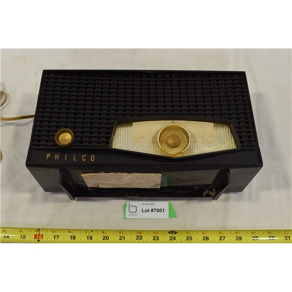 Vintage Philco Radio