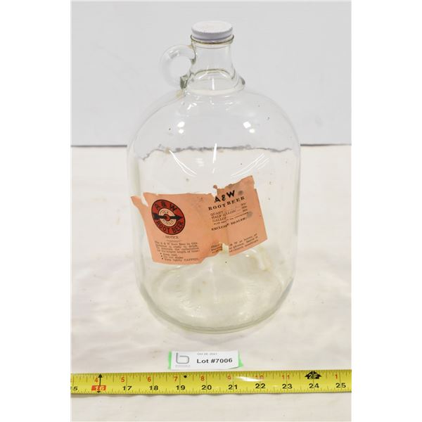 Vintage A&W Root Beer Jug