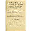 Image 2 : Know Thyself – 1911 Antique Book