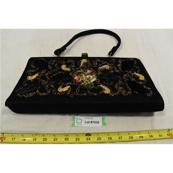 1920’s Black Handbag