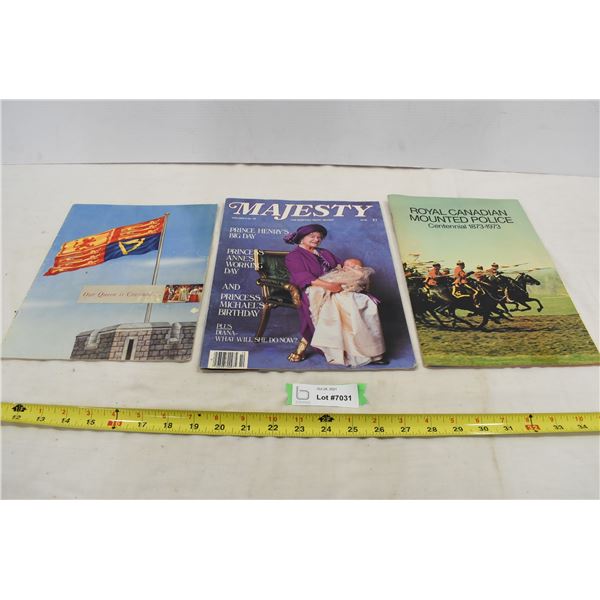 Vintage Magazines/Booklets on The Royal Family & RCMP