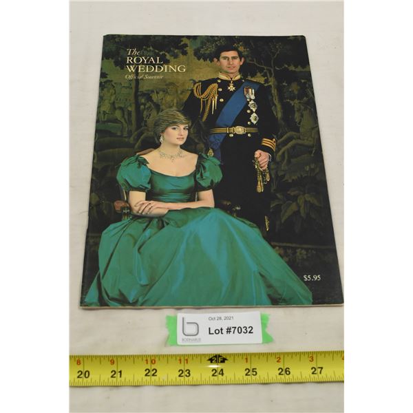 The Royal Wedding Official Souvenir Book