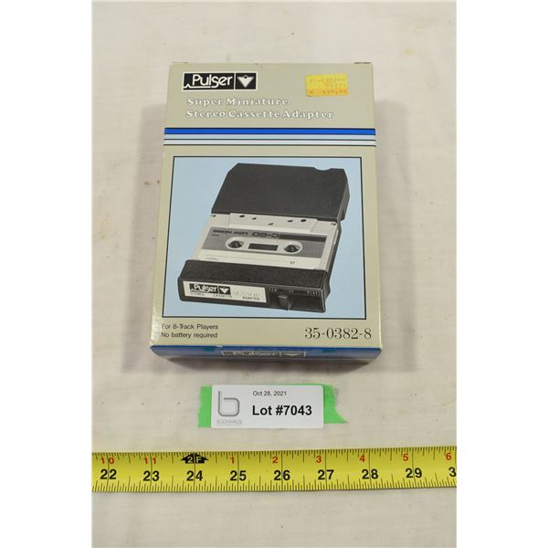 Super Miniature Stereo Cassette Adapter