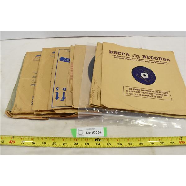 Box of Vintage Assorted Records