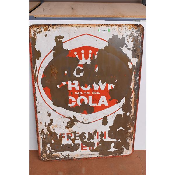 *Royal Crown Cola Tin Sign 4’x3’