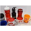 Image 2 : Lot of Assorted Gas Station Plastic Mugs