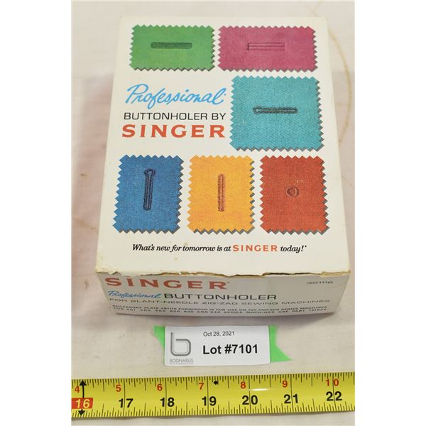 Professional Button Holer by Singer