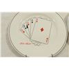 Image 2 : Set of Decorative Poker Plates