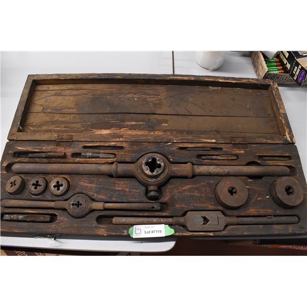 Vintage Bolt Threading Tool Kit