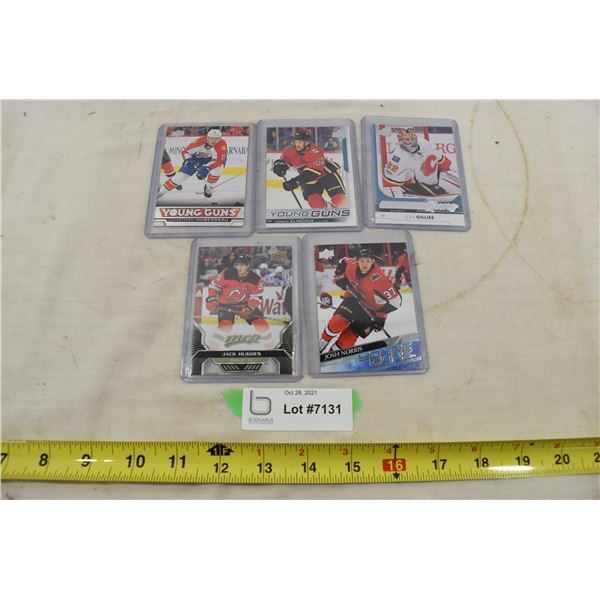 Young Guns Hockey Cards (huberdeau is a reprint)