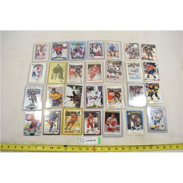 Assorted Retired Players’ Hockey Cards