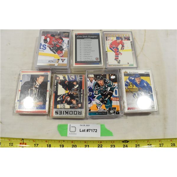 Assorted Sets of Hockey Cards