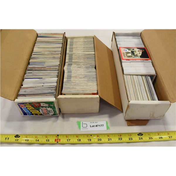 3 Boxes of Assorted Hockey Cards