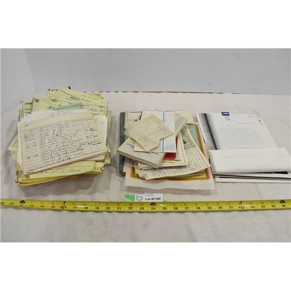 Assorted CN Paperwork