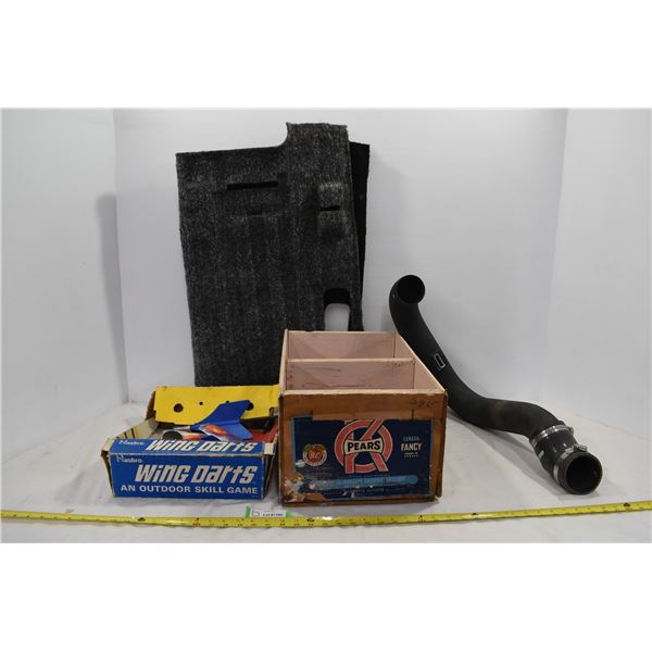 Vintage Lawn Darts - Lot of Apple Box