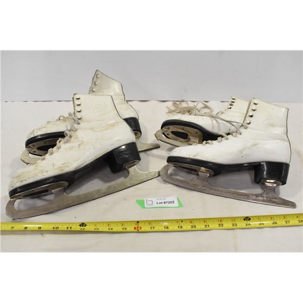 2 Pairs of Figure Skates