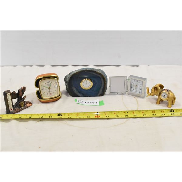 Misc. Small Clocks/Ornaments