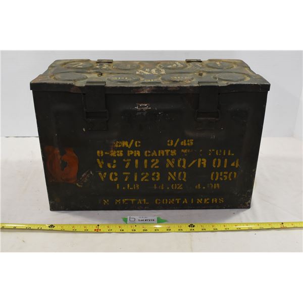 Military Ammo Crate