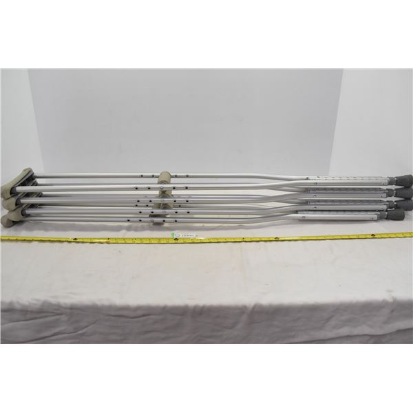 *2 Pairs of Crutches
