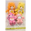 Image 1 : 3 Vintage CareBears, 1 New Talking Bear