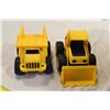 Image 2 : 5 Yellow Heavy Duty Machines. One Metal Tonka Dumptruck