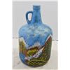 Image 3 : Vintage Glass Jugs (Hand Painted)