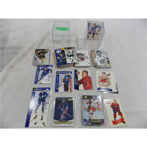 NHL Legends - various hall of fame player hockey cards