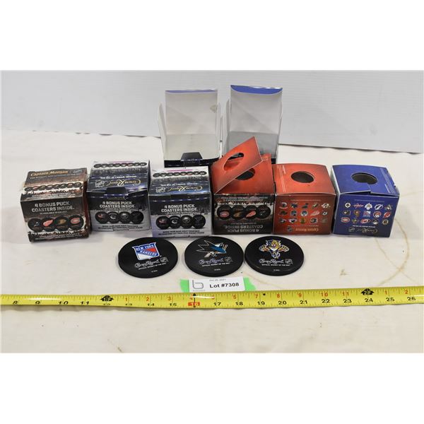 Crown Royal Coaster Pucks – Some boxes incomplete