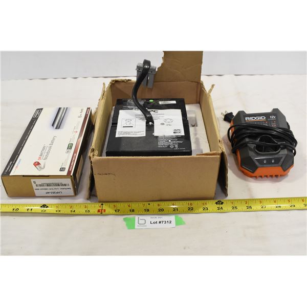 Batteries & Battery Charger