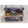 Image 2 : VHS Disney Movies, Snowman, Lights,Misc.