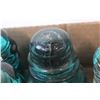Image 2 : Blue/Green glass insulators