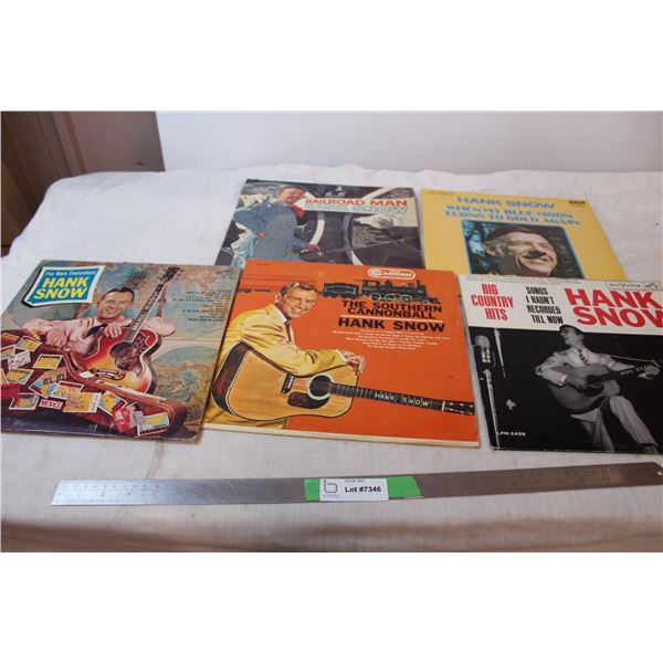 Hank Snow records, one missing