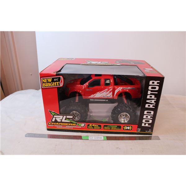 RC monster truck with usb charger, new in box