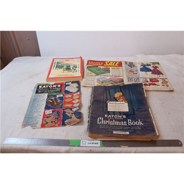 Eatons Christmas catalog + repro catalog