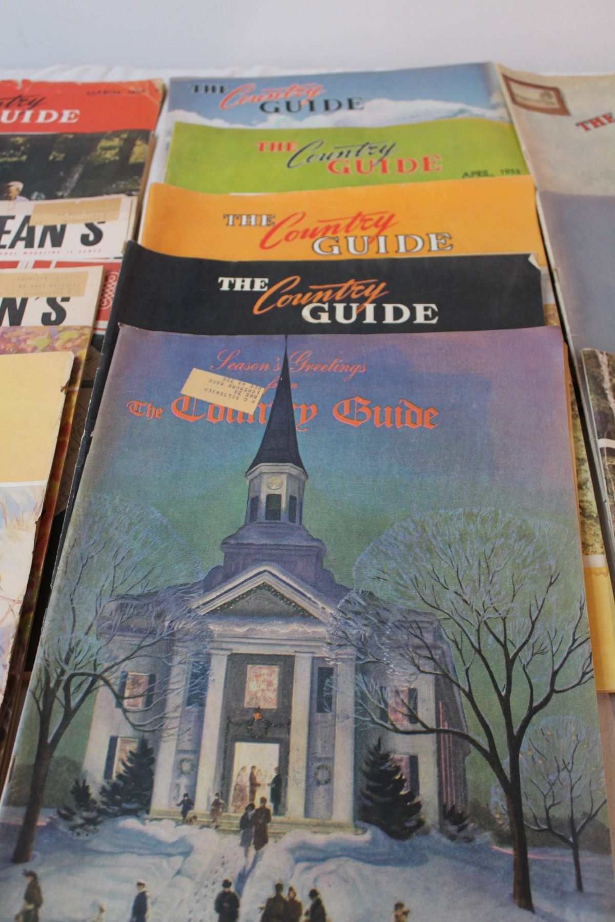 Vintage “The Country guide” magazines
