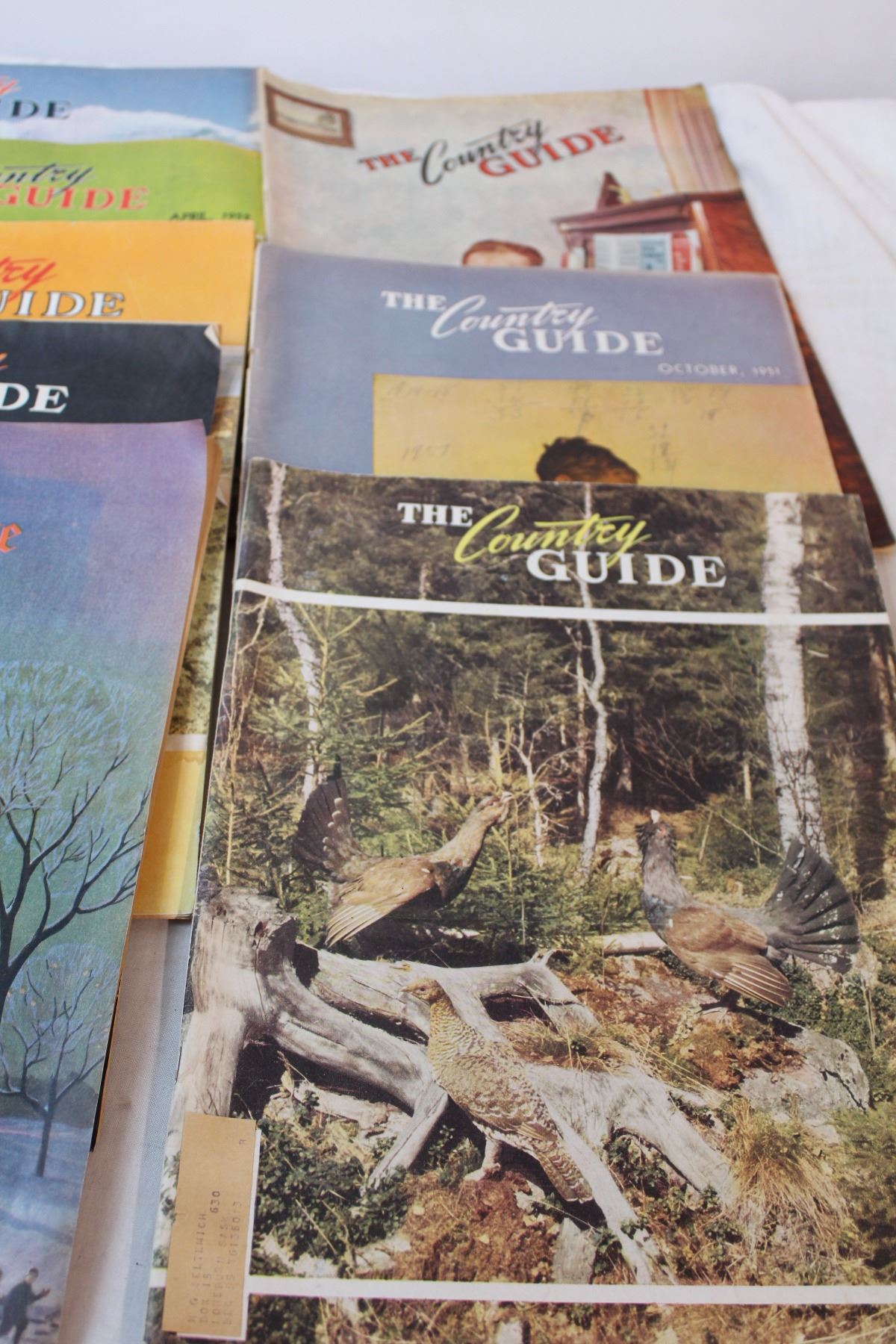 Vintage “The Country guide” magazines